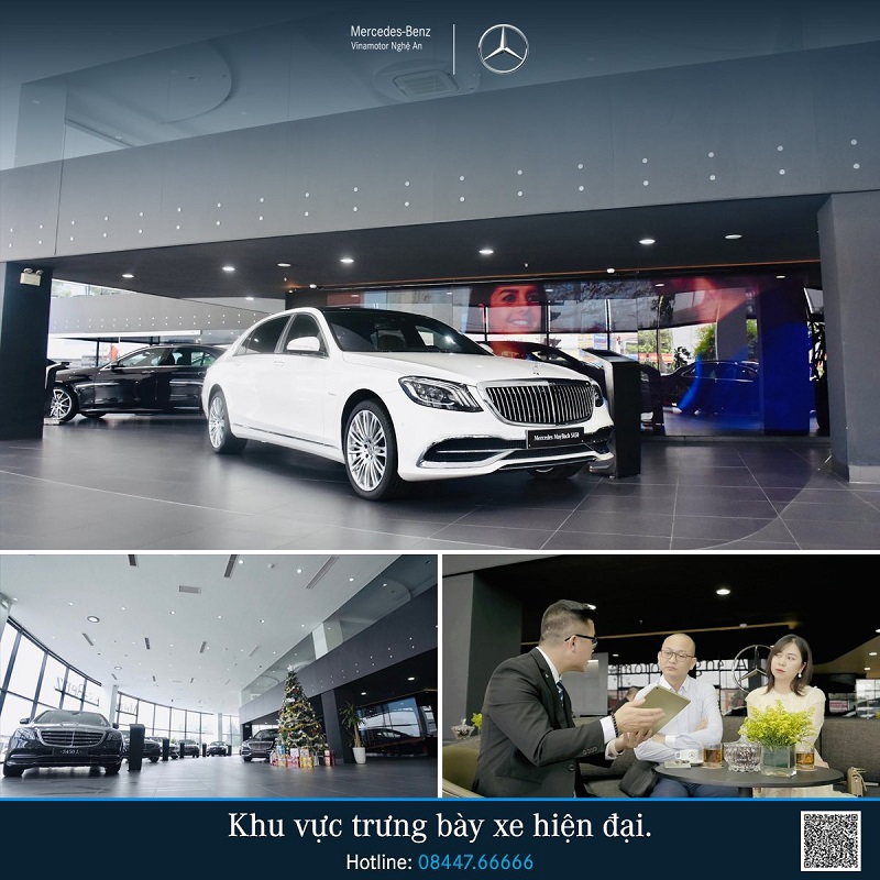 Vinamotor Nghệ An đại lý ô tô Mercedes 5 sao tốt nhất khu vực Đông Nam Á