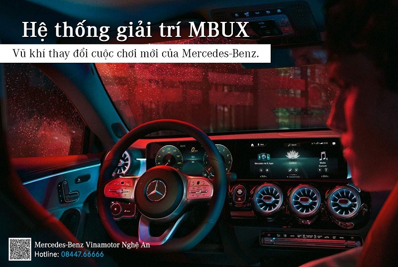 Hệ thống giải trí MBUX - Vũ khí thay đổi cuộc chơi mới của Mercedes-Benz