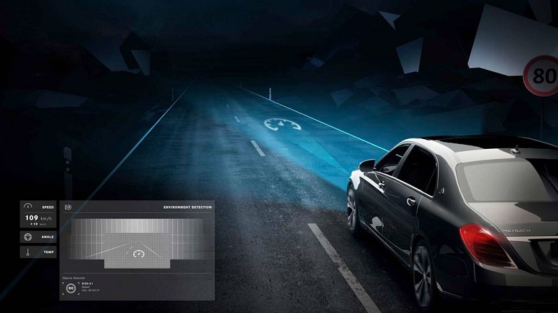 Khám phá công nghệ đèn pha thông minh Digital Light của Mercedes-Benz
